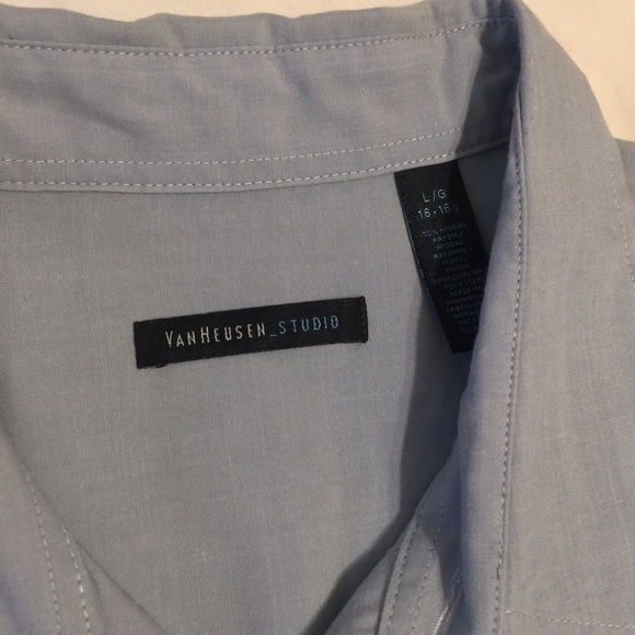 Van Heusen large button down short sleeve - Picture 3 of 4